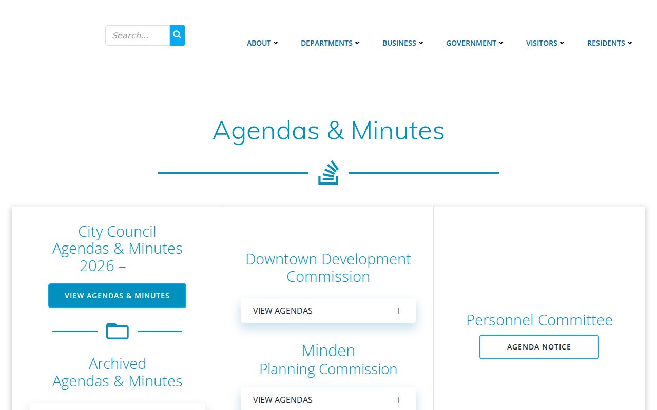 Minden criminal records policy context in city agendas